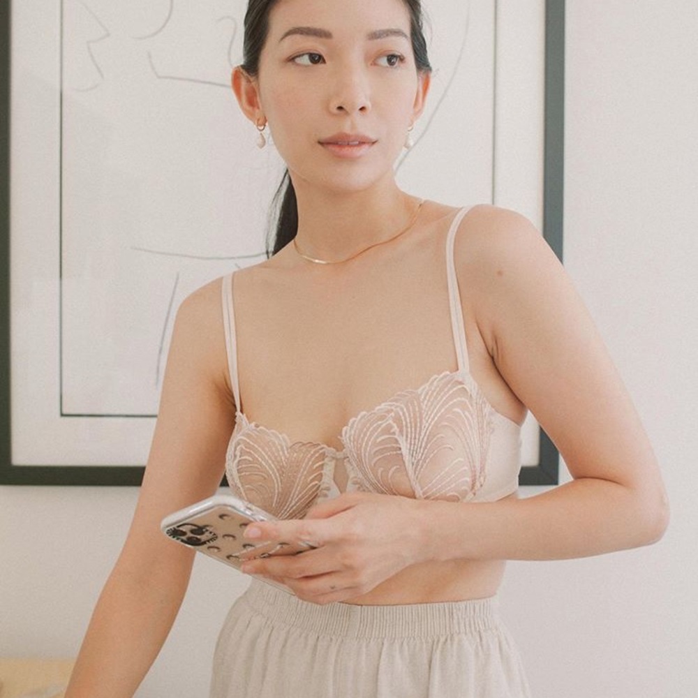 Simone Perele Nuance Sheer Demi 34B Pearl